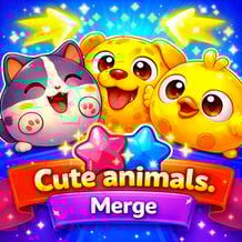 Cute animals. Merge