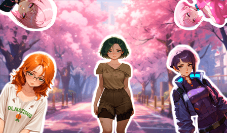 Chicas Anime: Ayuda a la Chica Guapa