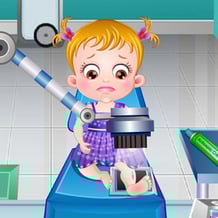 Baby Hazel Leg Injury