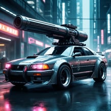 Cyberpunk Cars