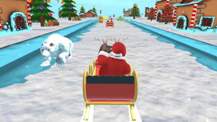 Santa Holiday Adventure Game - Screenshot 2