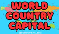 World Country Capital - Geography Trivia Quiz