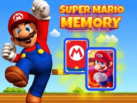 Super Mario Card Matching Puzzle