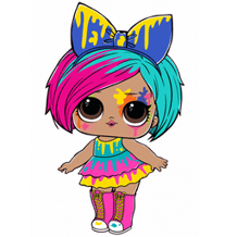 Dolls Coloring Game for girls