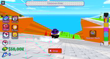 Slide with Brainrots: Online - Screenshot 1