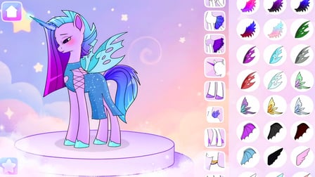 Pony Creator - dress up game for girls - Screenshot 5