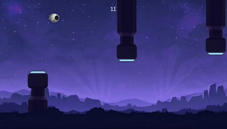 Flappy Ship - Screenshot 2