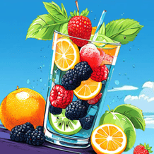 Fruit merge: Juicy Watermelon. Match 2 Game
