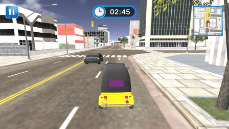City Tuk Tuk Simulator: Racing Game 3D - Screenshot 3