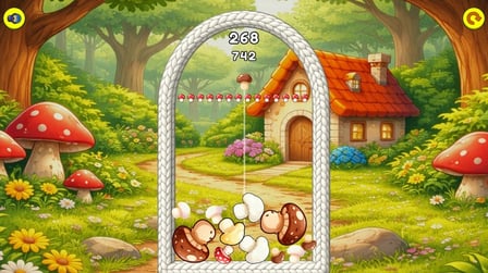 Merge Mushrooms: Magic Fusion! - Screenshot 2