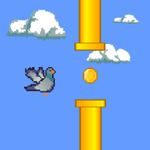 Flappy pigeon