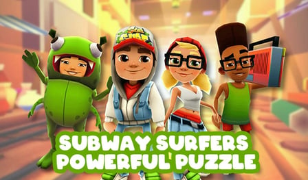 Subway surfers powerful puzzle