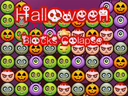 Halloween Blocks Collaspse Delux