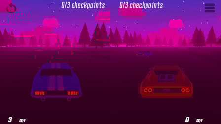 Arcade Racing For 2 - Screenshot 1