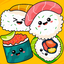 Sushi Merge: Reach Sake Maki