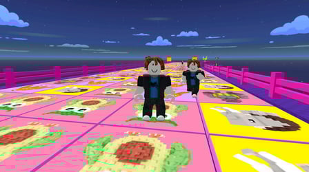 Obby Brainrot: Falling Tiles - Screenshot 2