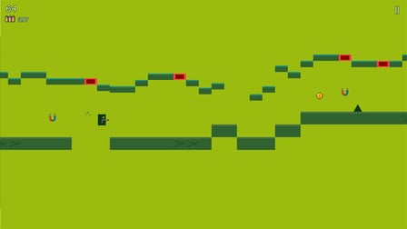 8-Bit Dot Runner - Screenshot 1