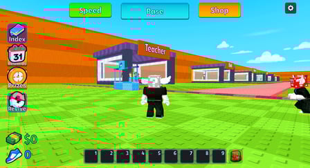 Grab the Lucky Blocks and Run from Guards - Screenshot 1