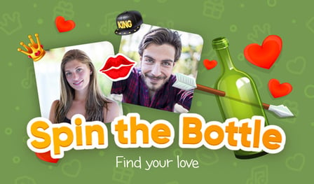 Spin the Bottle: random chat rooms. Dating