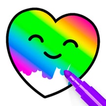 Easy Coloring Game for Girls