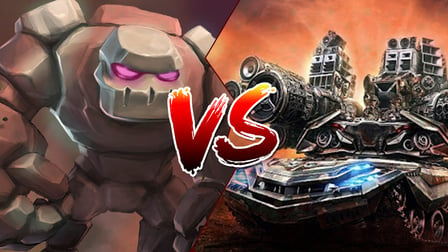 Tank VS Golems