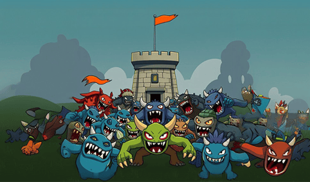 Monsters vs towers