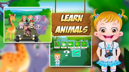 Baby Hazel Learn Animals