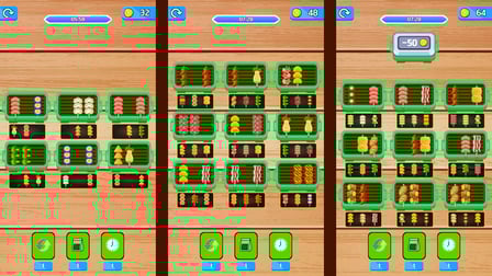 Grill Sort - Screenshot 2