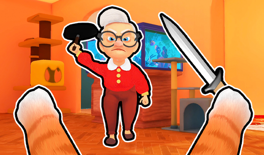 Cat and Granny — play on 𝐏𝐥𝐚𝐲𝐠𝐚𝐦𝐚 (by MirraGames)