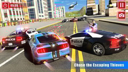 Grand Police Car Chase Drive Racing 2020