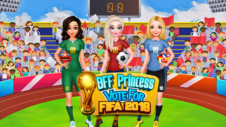 Bff Princess Vote For football 2018