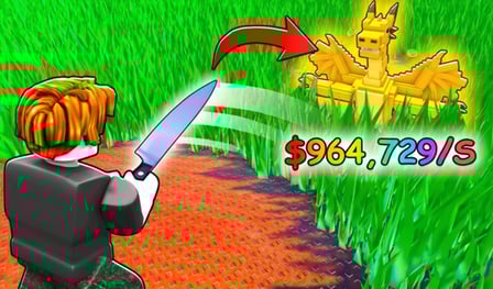 Cut Grass for Brainrots!