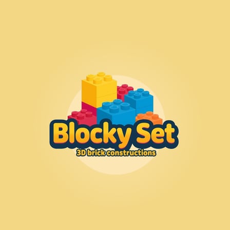 Blocky Set - 3d brick constructions - Jigsaw Puzzles puzzle game thumbnail
