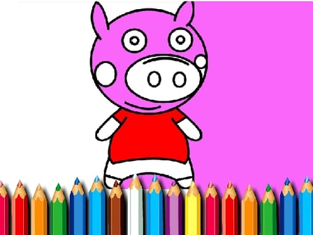 BTS Pig Coloring Book