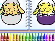 Coloring Bunny Book