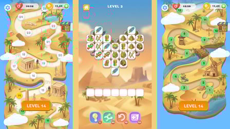 Mahjong: Mysteries of Egypt - Screenshot 2