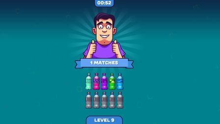 Bottle Color Match Challenge - Screenshot 1