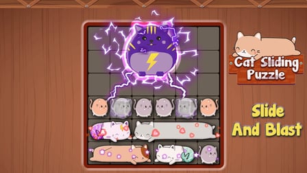Cat Sliding Puzzle - Screenshot 2