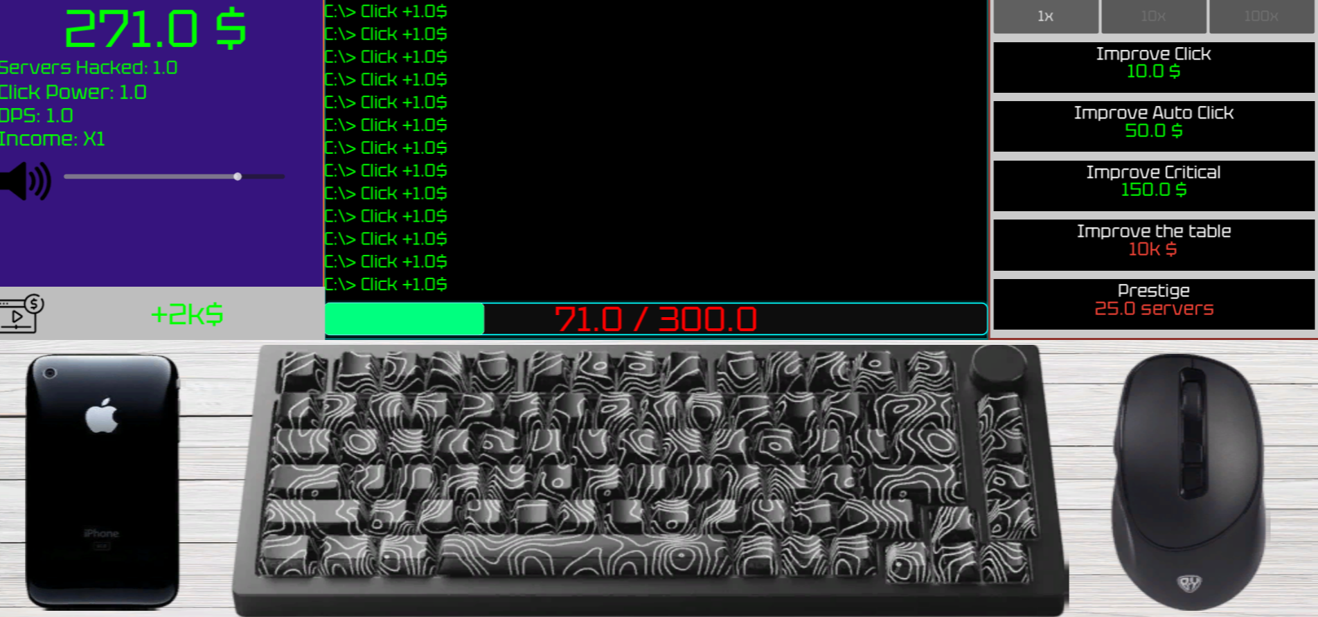 Server hack: Clicker cover