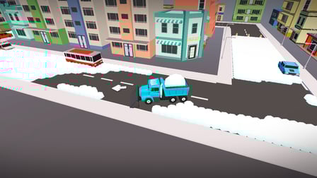 Clear the Snow: ASMR Cleaning - Screenshot 1