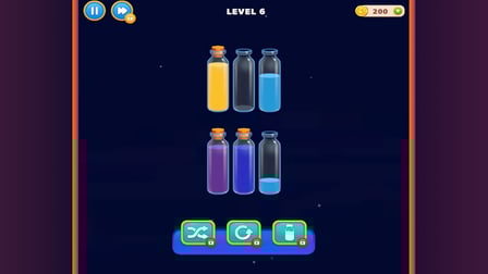 Royal Water Sort - Screenshot 1