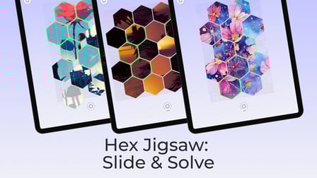 Hex Jigsaw: Slide & Solve - Screenshot 1