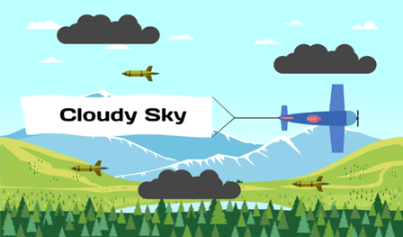 Cloudy sky