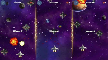 Breach Protocol: Galaxy Battle - Screenshot 1