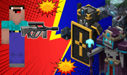 Noob vs. Zombies: Destroy and Protect the Village