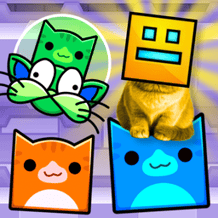 Dash Cats in Geometry Mod! MOD Sandbox!