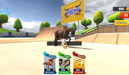 Animal Runner Safari Game - Screenshot 3