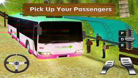 Off Road Uphill Passenger Bus Driver 2k20