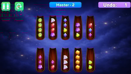 Gem Sort Puzzle - Screenshot 2