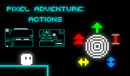 Pixel adventure: actions